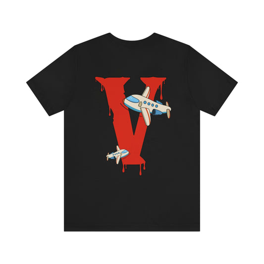 Vanish | Iconic V Logo Tee – Screen-Printed Front & Back