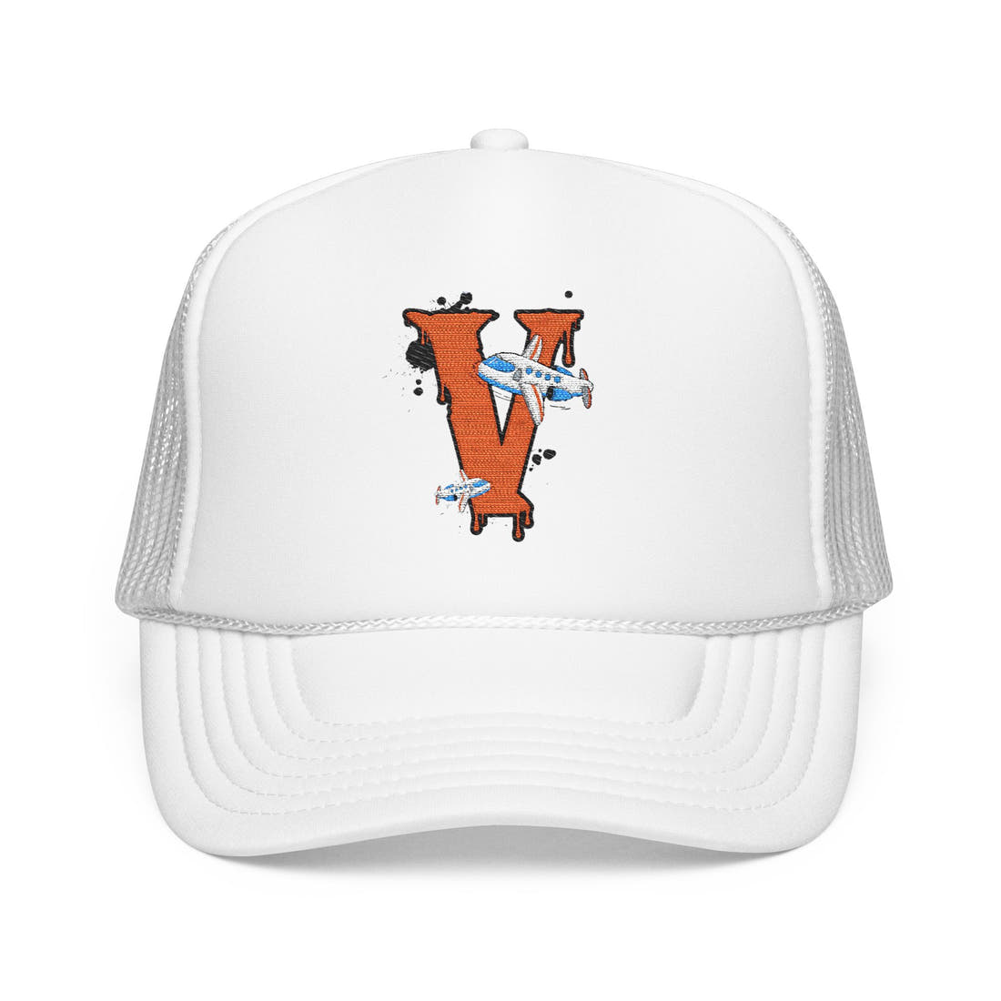 Vanish | Iconic V Foam Trucker Hat – Embroidery