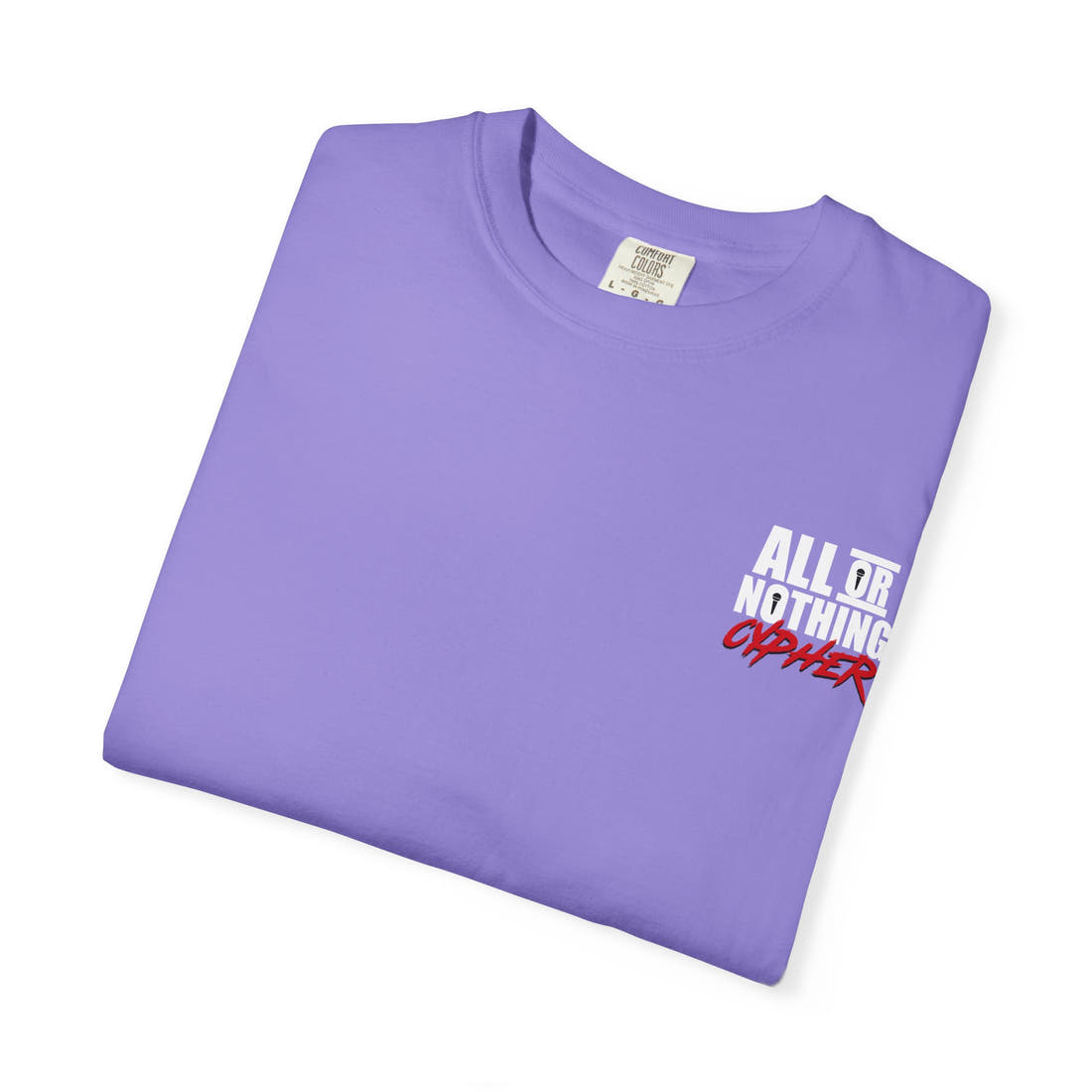 All or Nothing Cypher | Smoke Screen "Limited" Tee – Back Block Print