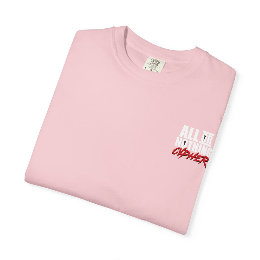 All or Nothing Cypher | Smoke Screen "Limited" Tee – Back Block Print
