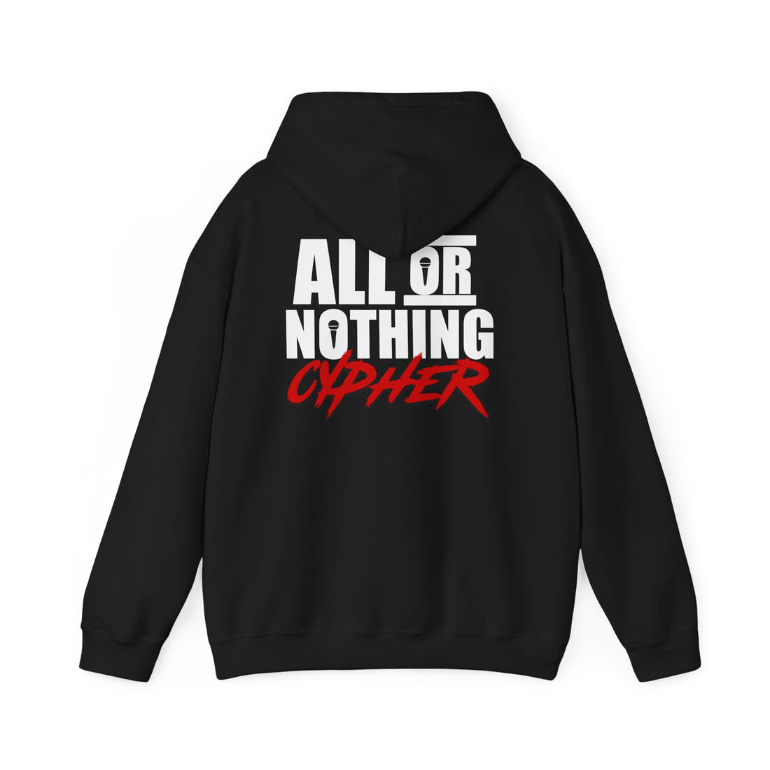All or Nothing Cypher | The Rotation Hooded Sweatshirt – Cypher Logo
