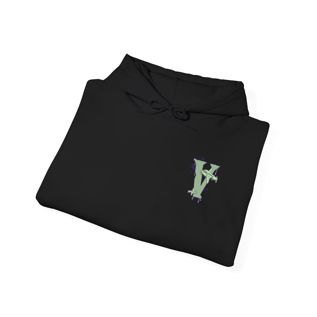 Vanish | Iconic V Drip Logo Hoodie – Grunge Graphic Pullover