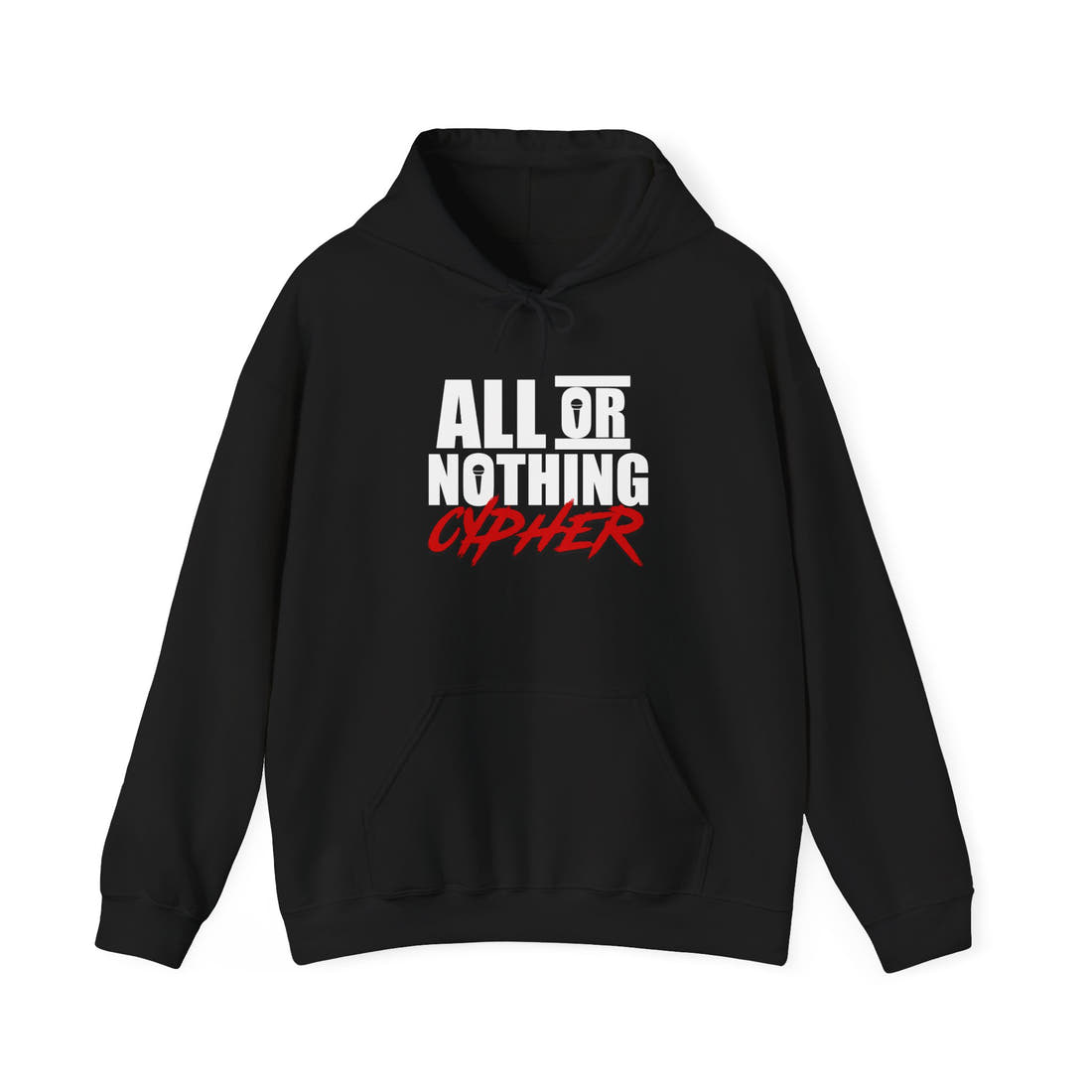 All or Nothing Cypher | The Rotation Hooded Sweatshirt – Cypher Logo