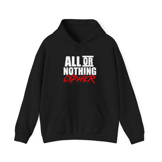 All or Nothing Cypher | The Rotation Hooded Sweatshirt – Cypher Logo