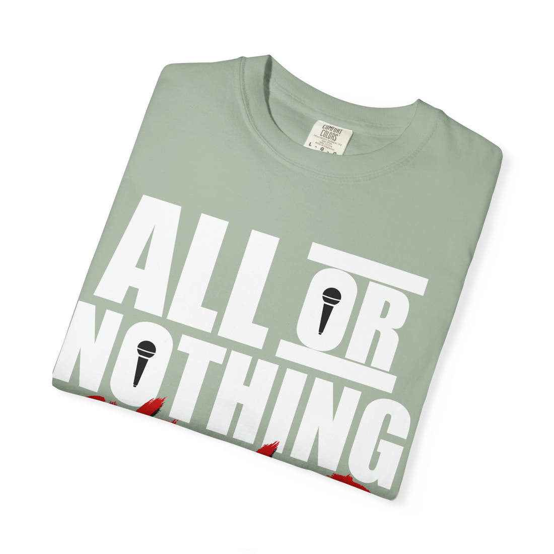 All or Nothing Cypher | Spring '26 Tee – Block Letter Graphic