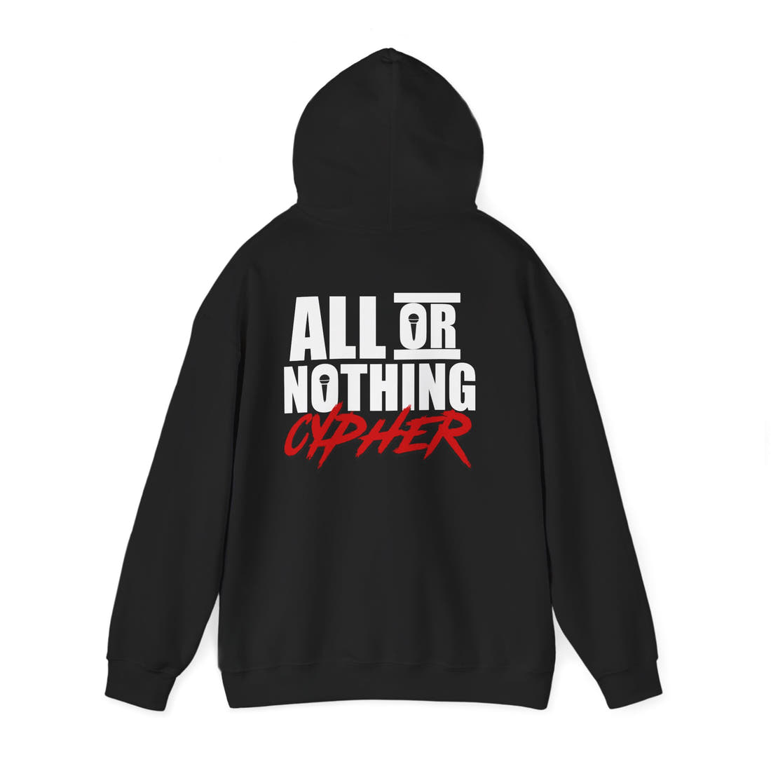 All or Nothing Cypher | The Rotation Hooded Sweatshirt – Cypher Logo