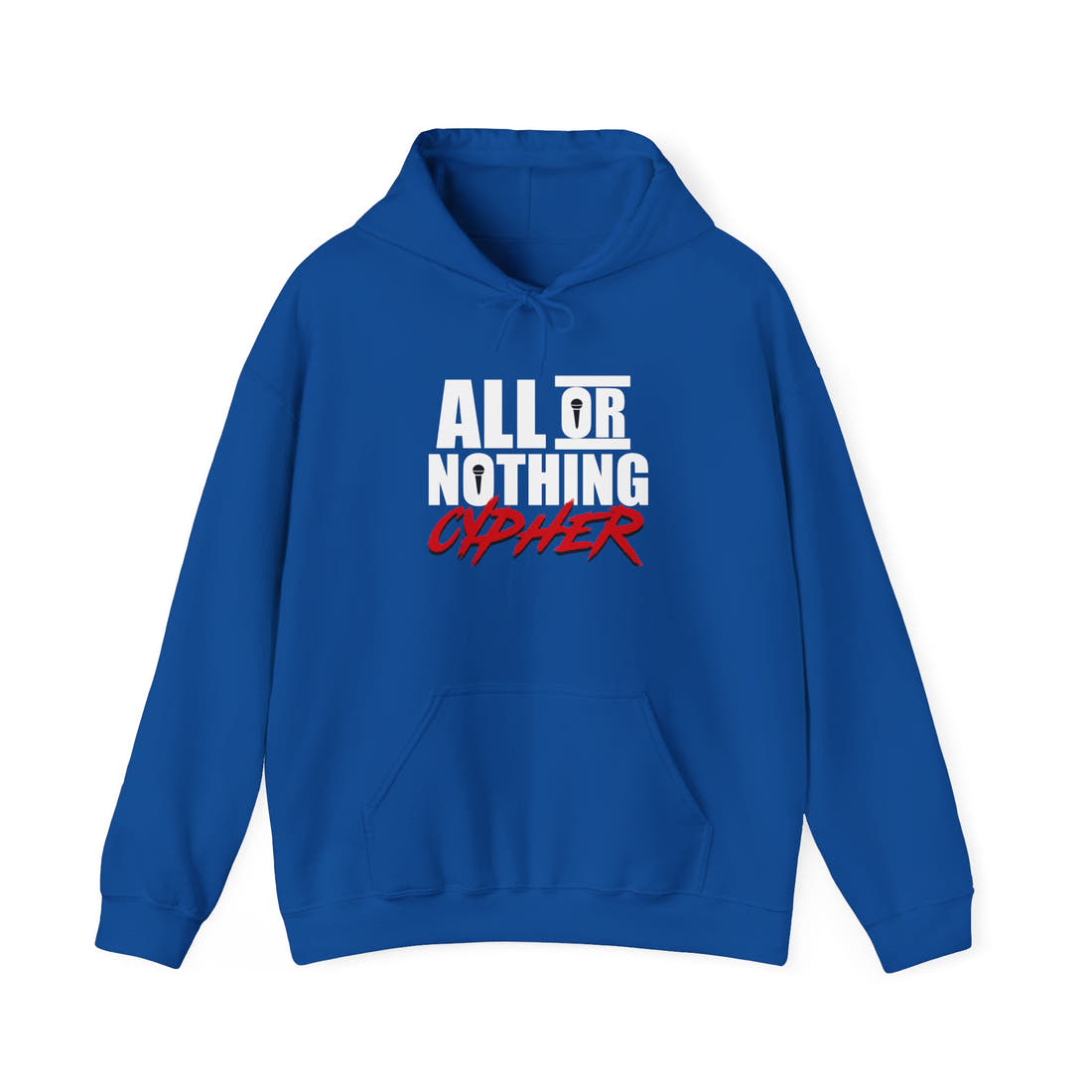 All or Nothing Cypher | The Rotation Hooded Sweatshirt – Cypher Logo