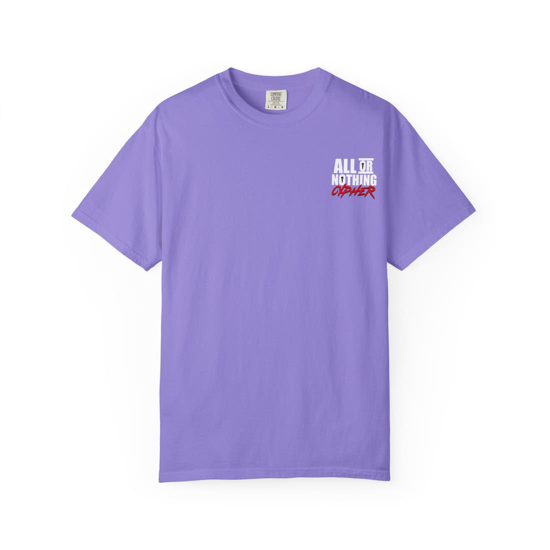 All or Nothing Cypher | Smoke Screen "Limited" Tee – Back Block Print