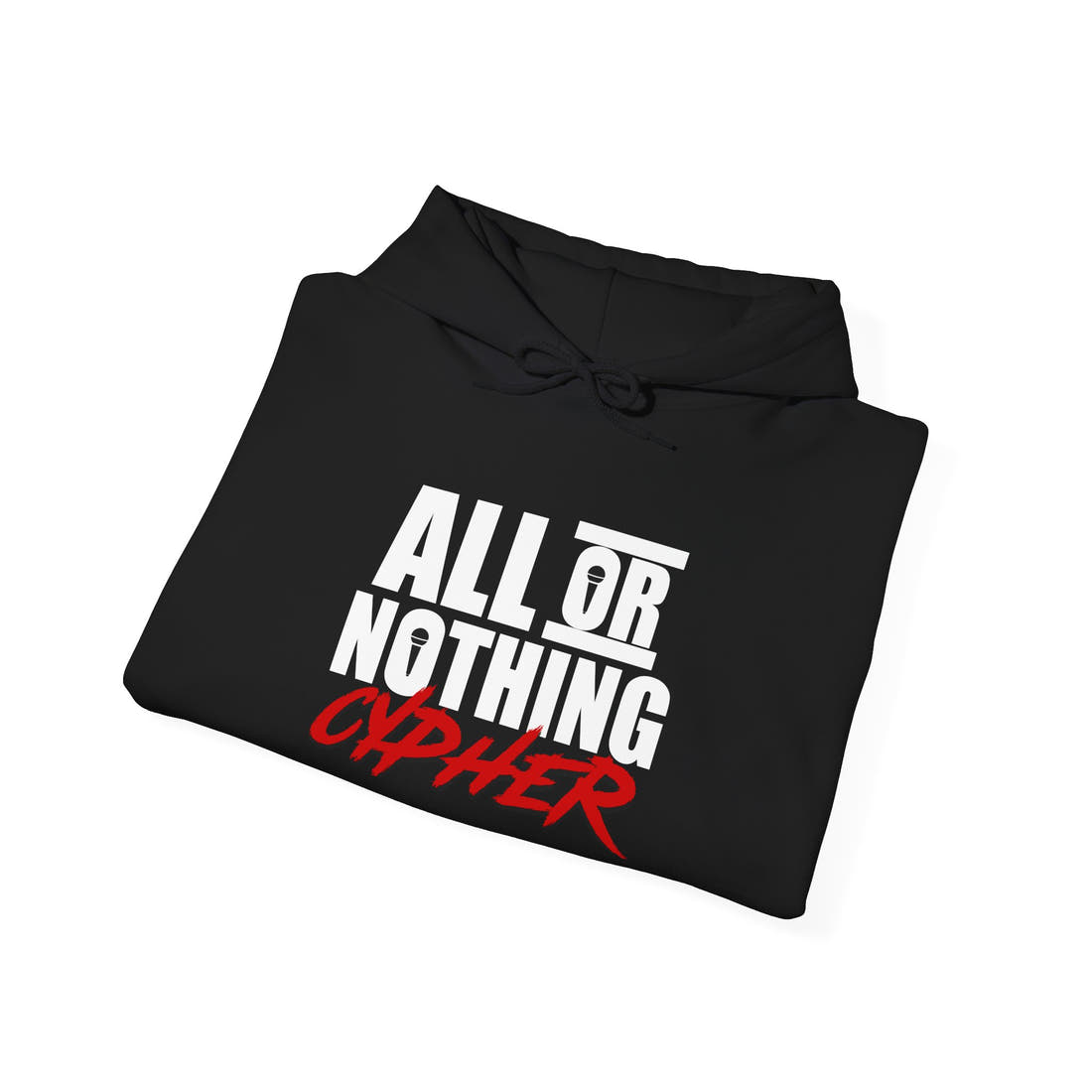 All or Nothing Cypher | The Rotation Hooded Sweatshirt – Cypher Logo