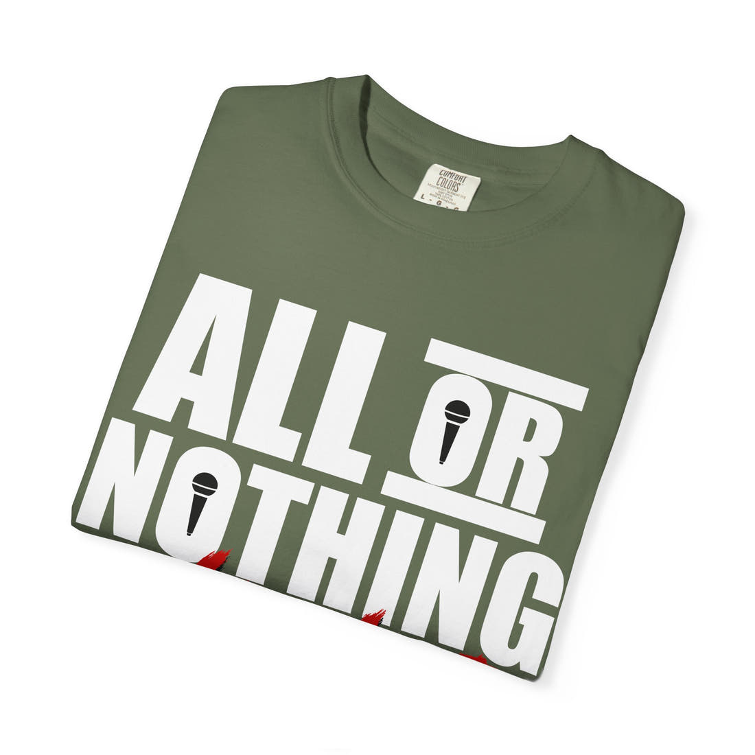 All or Nothing Cypher | Spring '26 Cypher Tee – Block Type Graphic