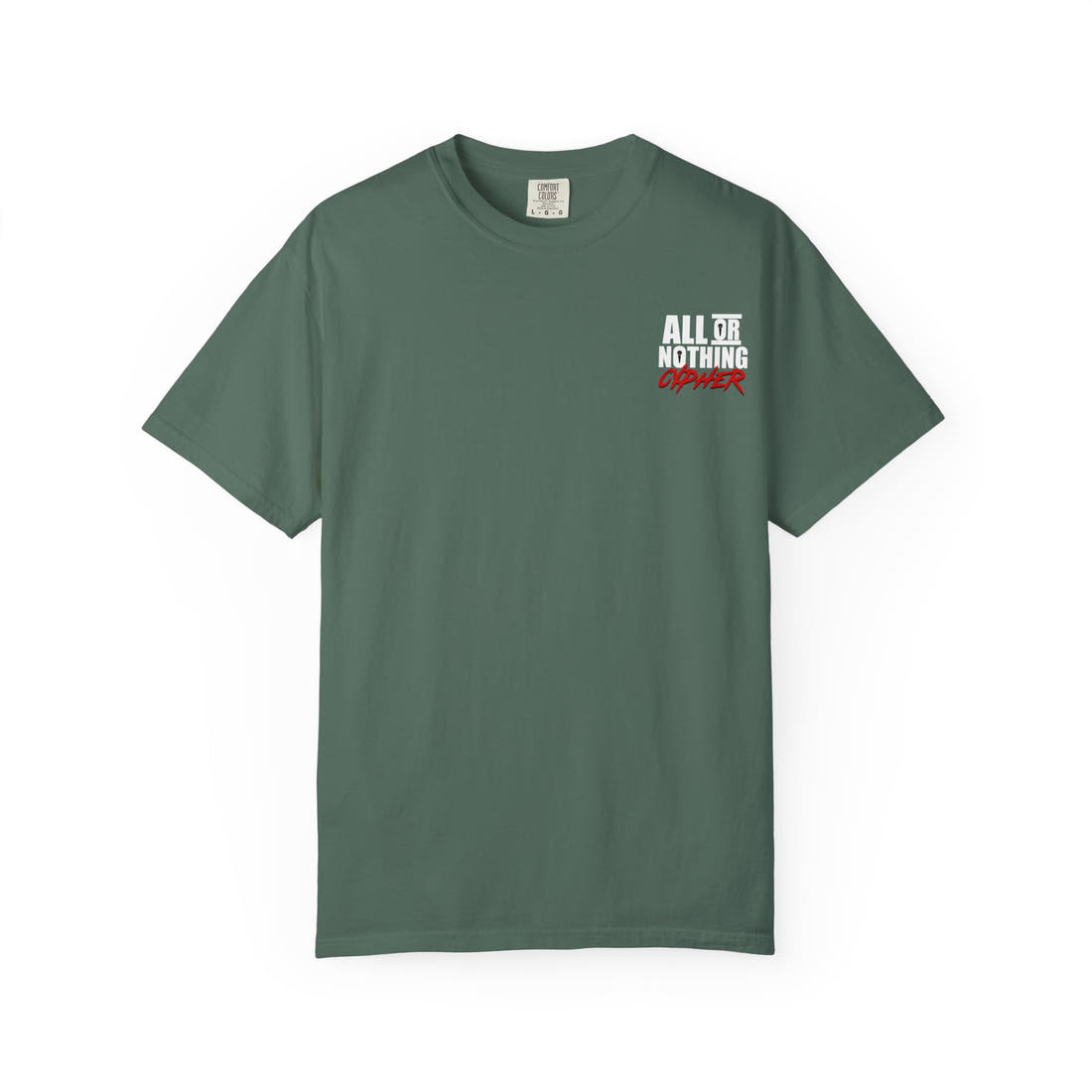 All or Nothing Cypher | Smoke Screen "Limited" Tee – Back Block Print