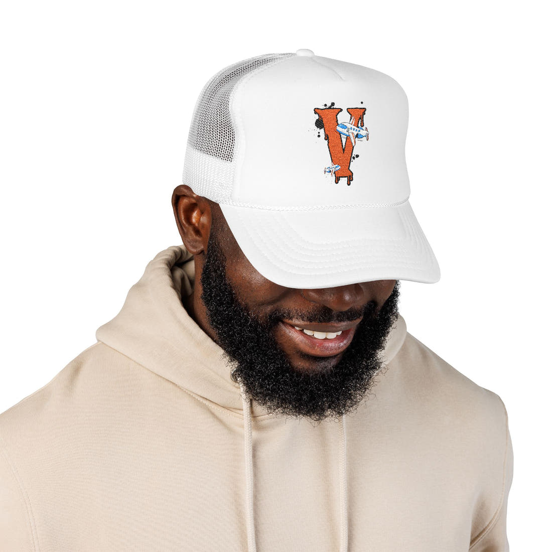 Vanish | Iconic V Foam Trucker Hat – Embroidery
