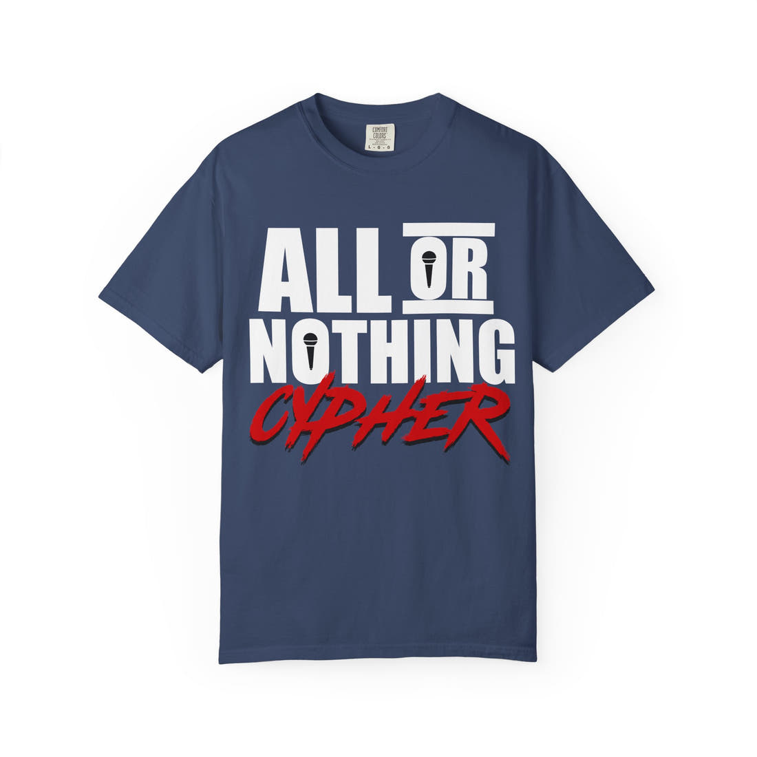 All or Nothing Cypher | Spring '26 Cypher Tee – Block Type Graphic
