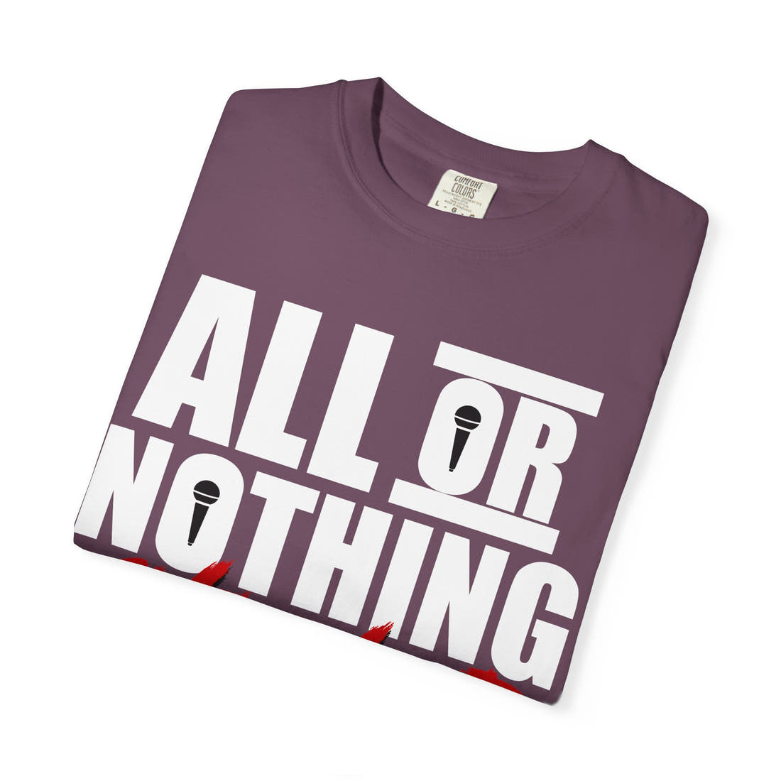 All or Nothing Cypher | Spring '26 Tee – Block Letter Graphic