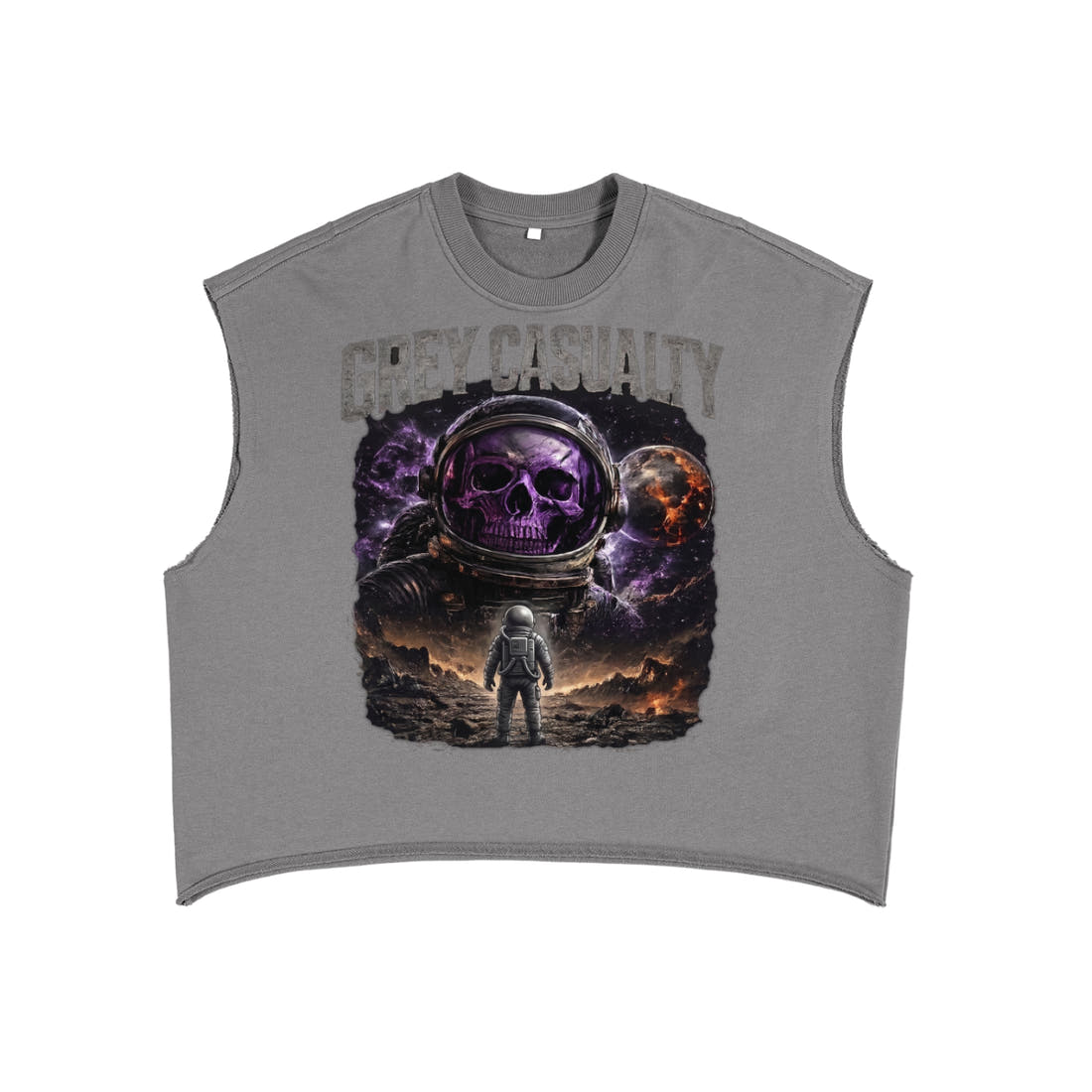 Ash Drift Boxy Tank Top (Casualty One)
