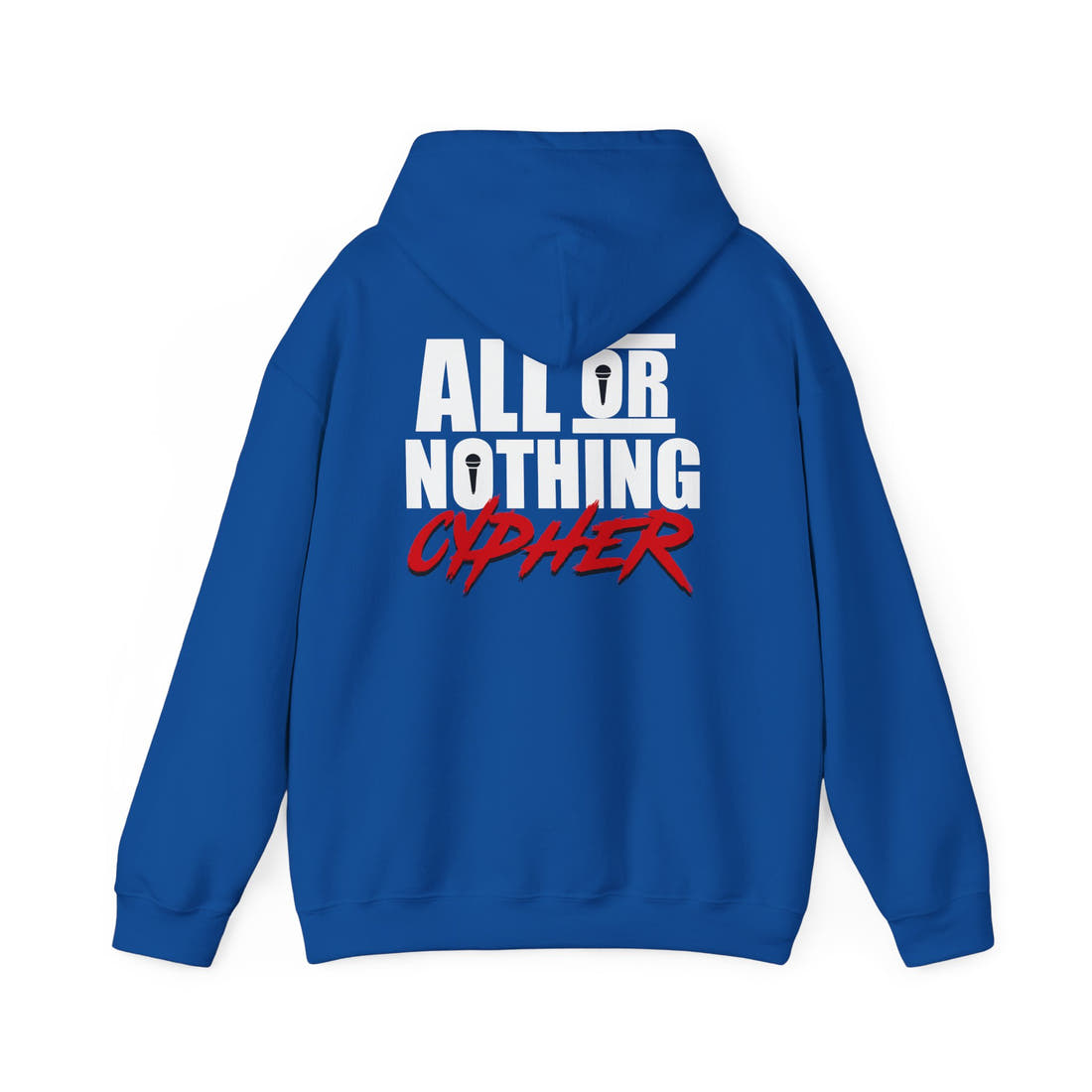 All or Nothing Cypher | The Rotation Hooded Sweatshirt – Cypher Logo