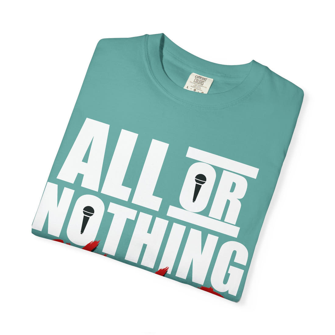 All or Nothing Cypher | Spring '26 Tee – Block Letter Graphic