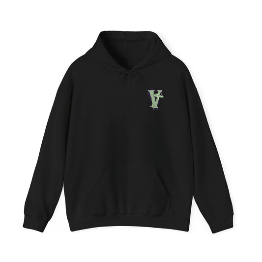 Vanish | Iconic V Drip Logo Hoodie – Grunge Graphic Pullover