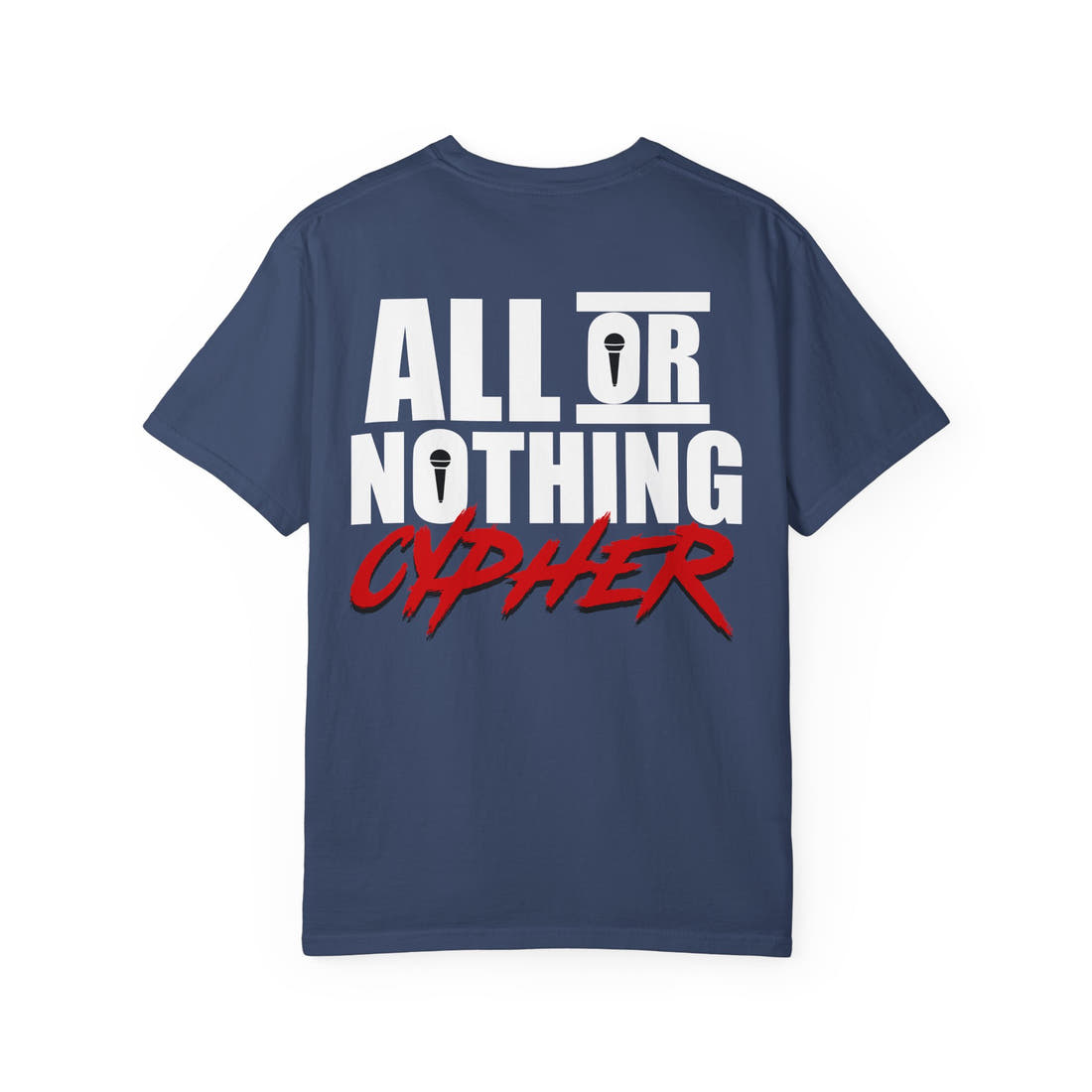 All or Nothing Cypher | Spring '26 Cypher Tee – Block Type Graphic