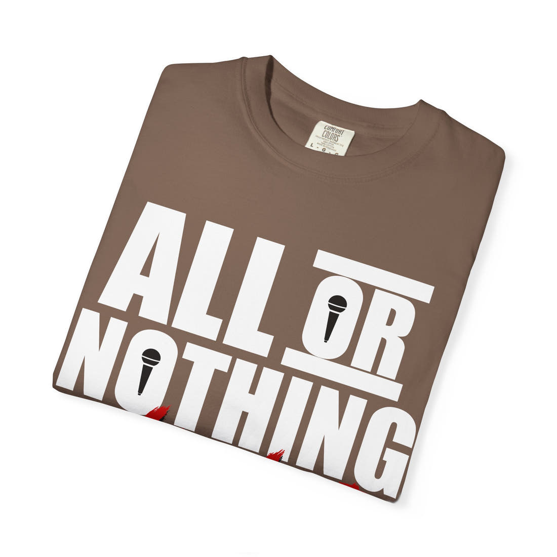 All or Nothing Cypher | Spring '26 Cypher Tee – Block Type Graphic