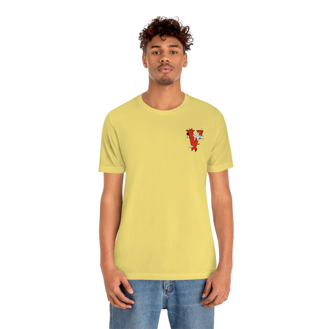 Vanish | Iconic V Logo Tee – Screen-Printed Front & Back