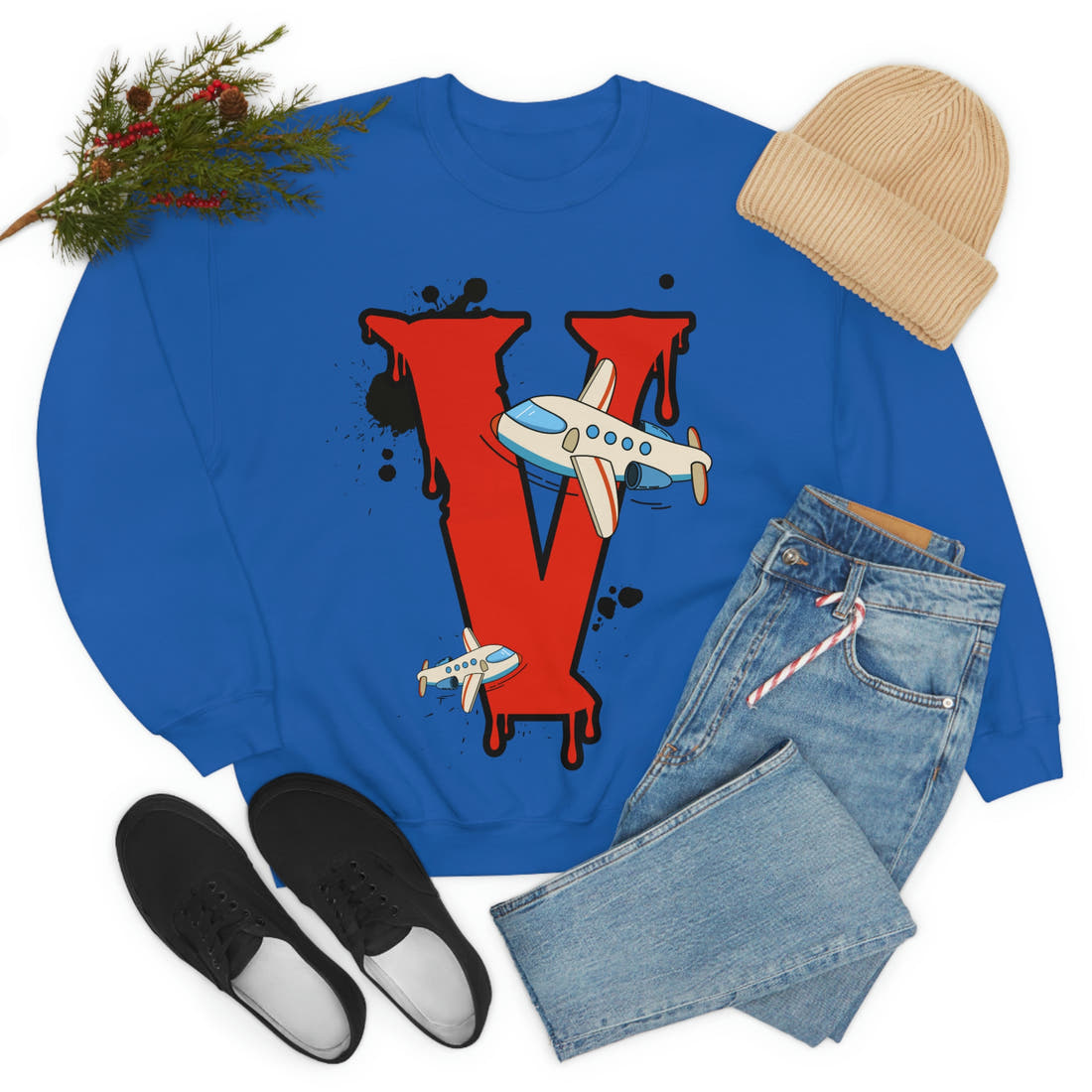 Vanish | Iconic V Crewneck – Big Front Logo