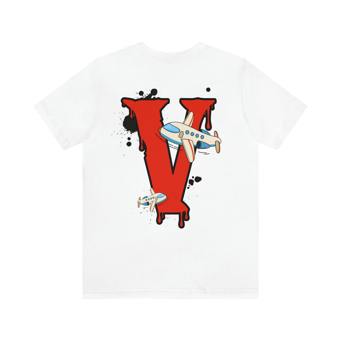 Vanish | Iconic V Logo Tee – Screen-Printed Front & Back