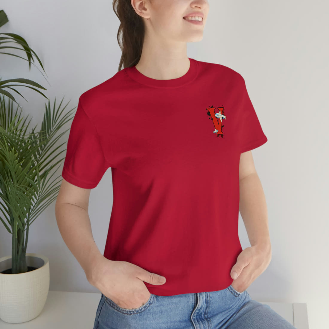 Vanish | Iconic V Logo Tee – Screen-Printed Front & Back