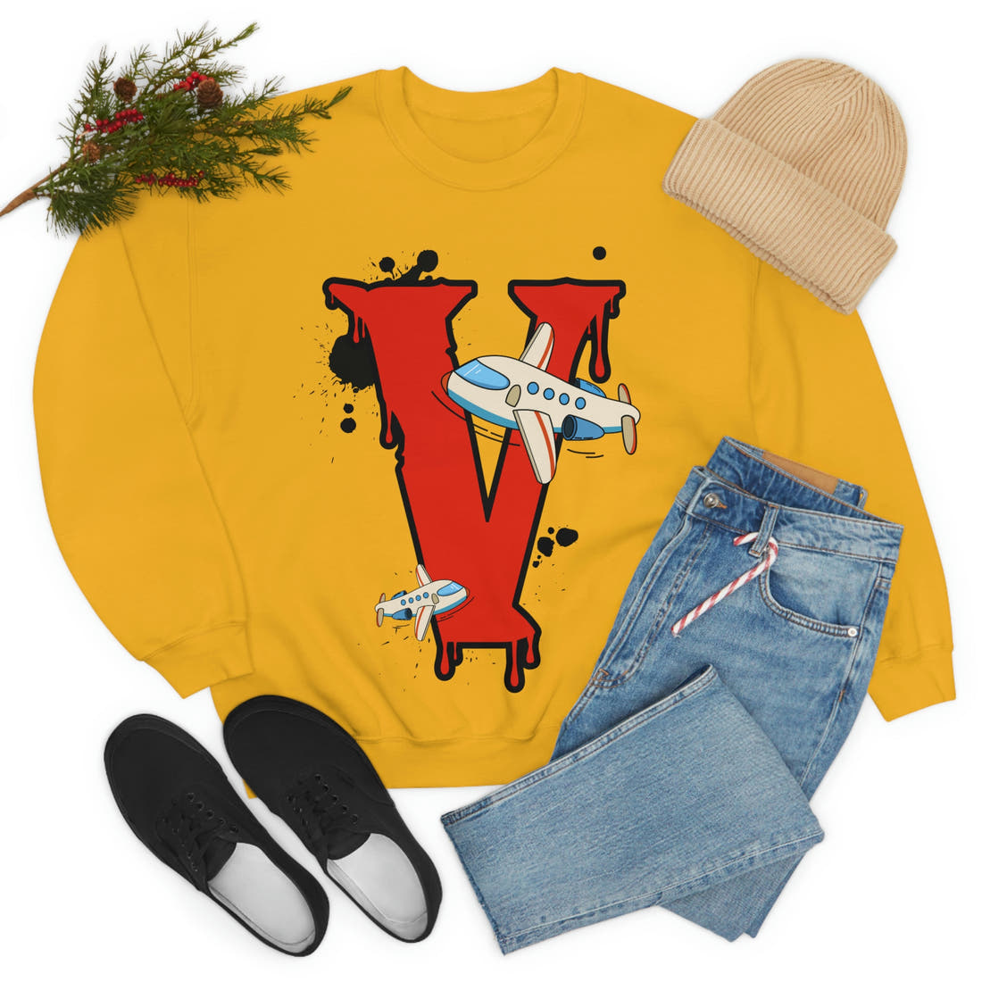 Vanish | Iconic V Crewneck – Big Front Logo