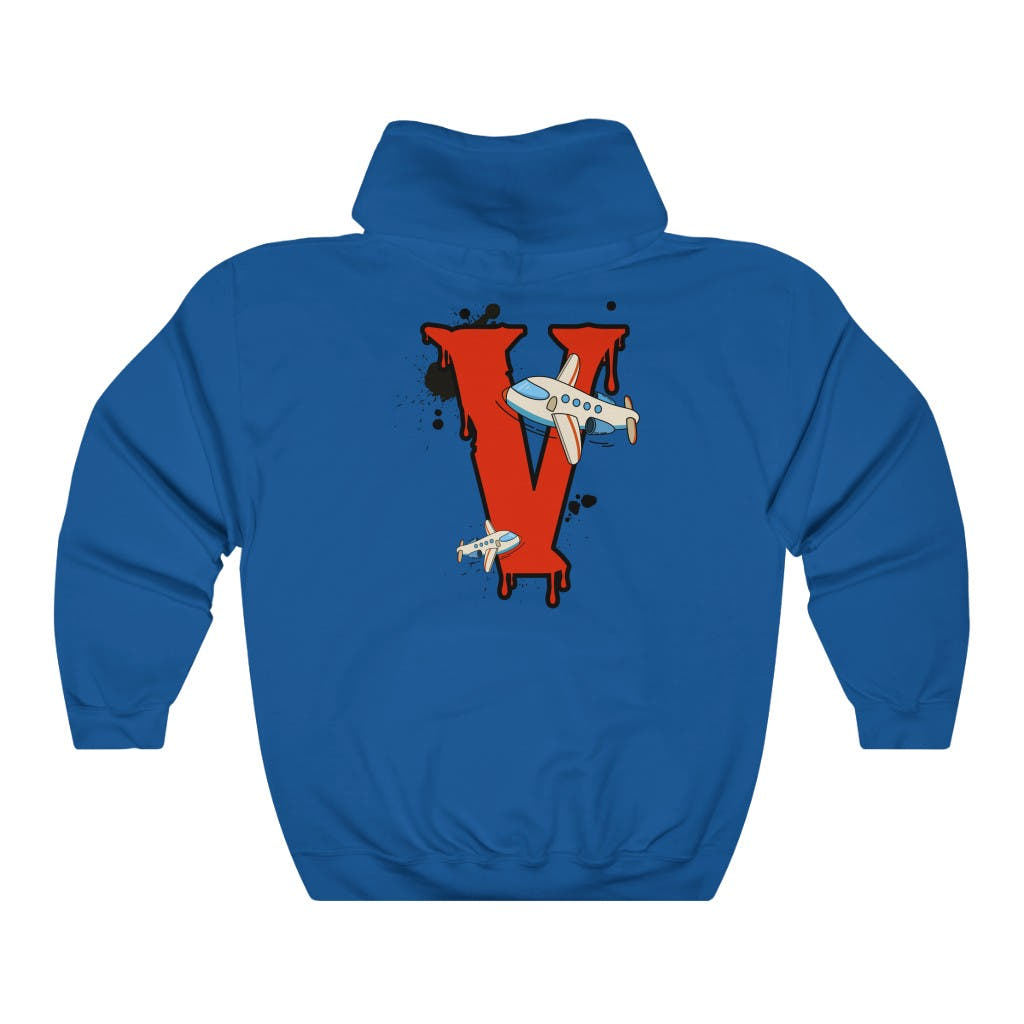 Vanish | Iconic V Pullover Hoodie – Screen-Printed Front and Back