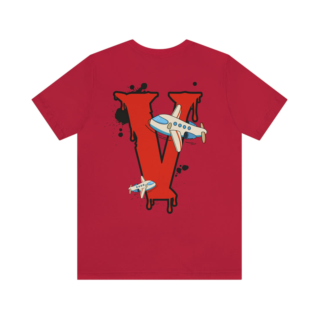 Vanish | Iconic V Logo Tee – Screen-Printed Front & Back