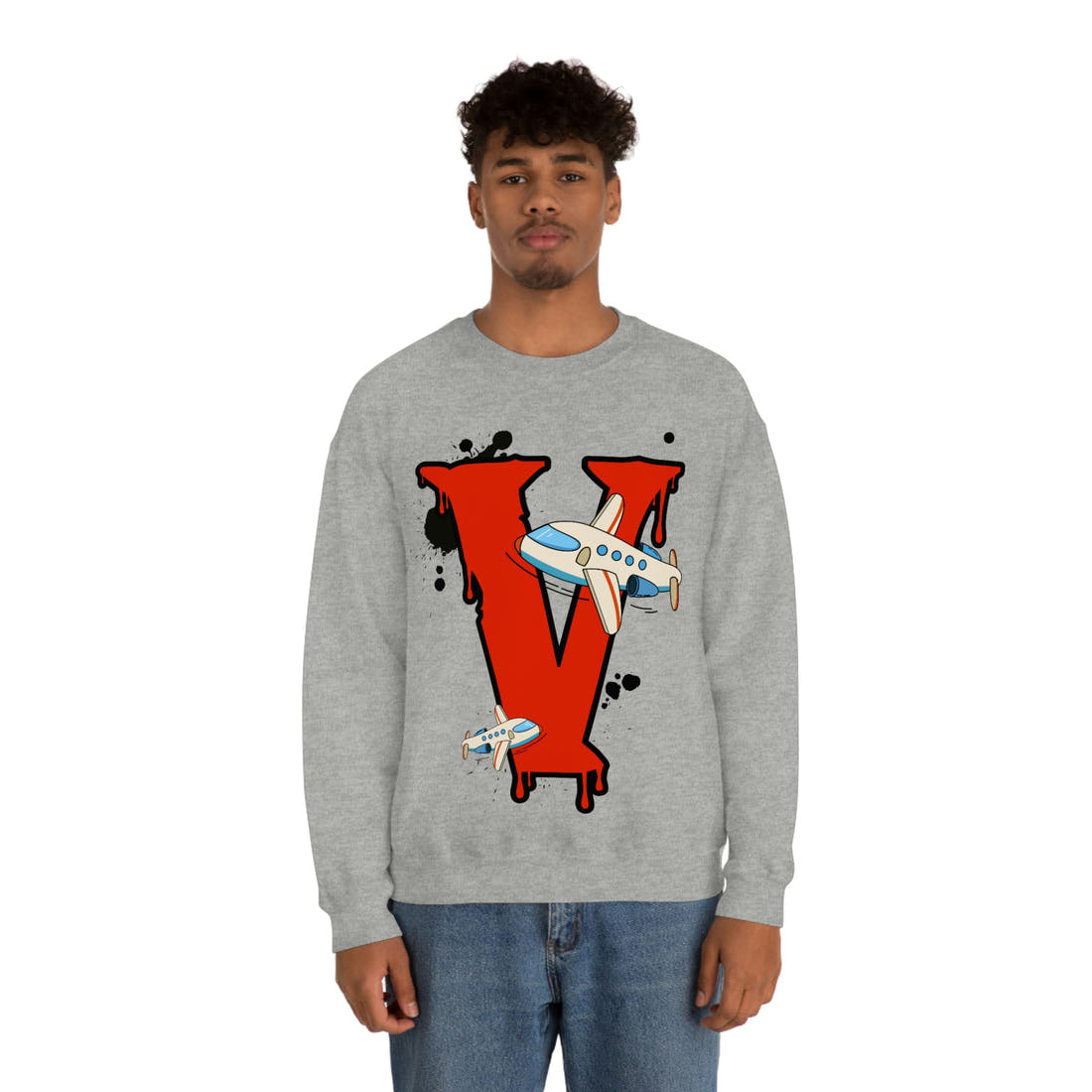 Vanish | Iconic V Crewneck – Big Front Logo