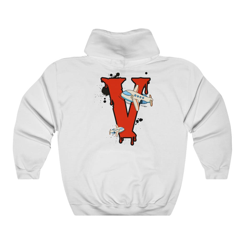 Vanish | Iconic V Pullover Hoodie – Screen-Printed Front and Back