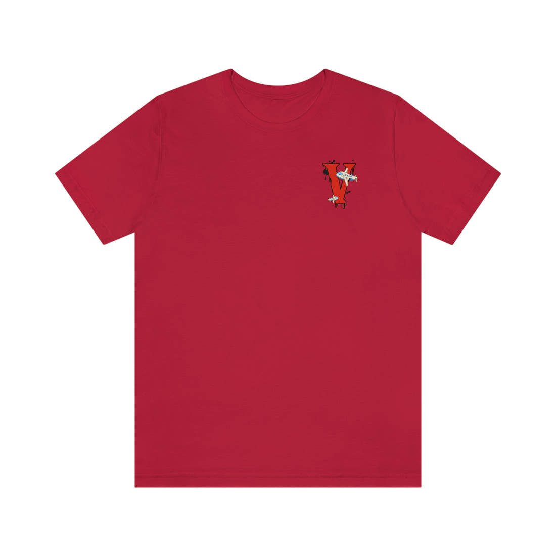 Vanish | Iconic V Logo Tee – Screen-Printed Front & Back