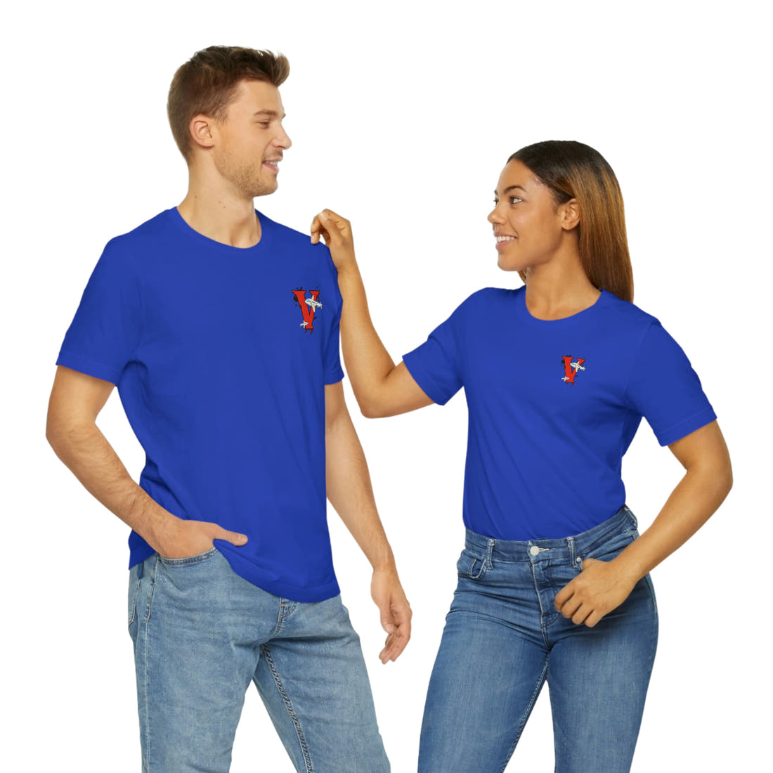 Vanish | Iconic V Logo Tee – Screen-Printed Front & Back