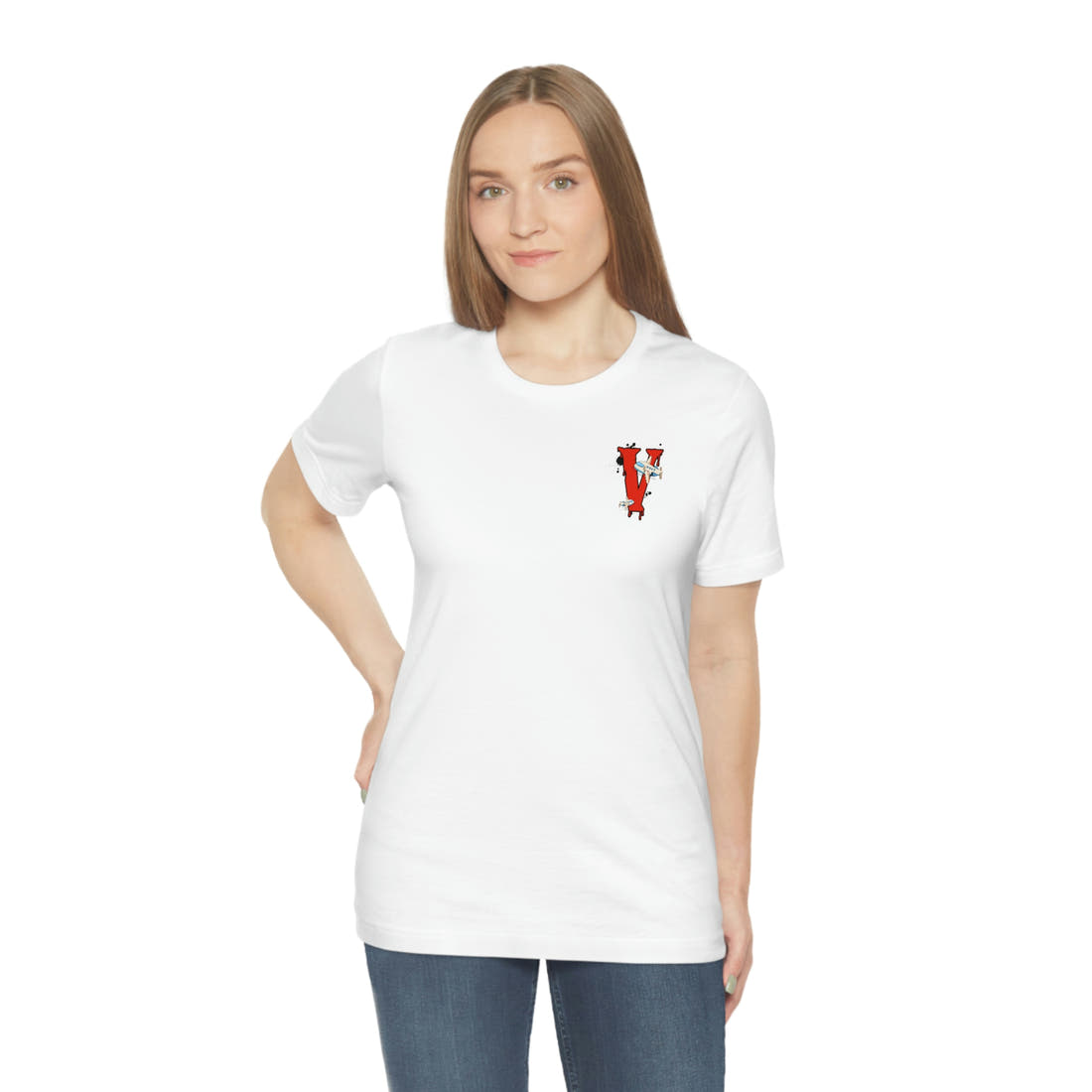 Vanish | Iconic V Logo Tee – Screen-Printed Front & Back