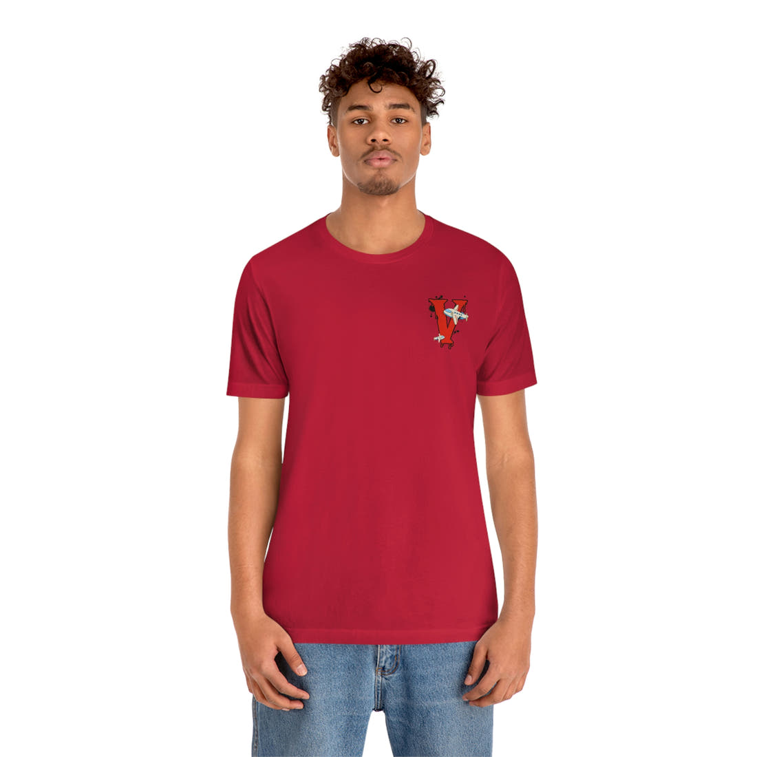 Vanish | Iconic V Logo Tee – Screen-Printed Front & Back