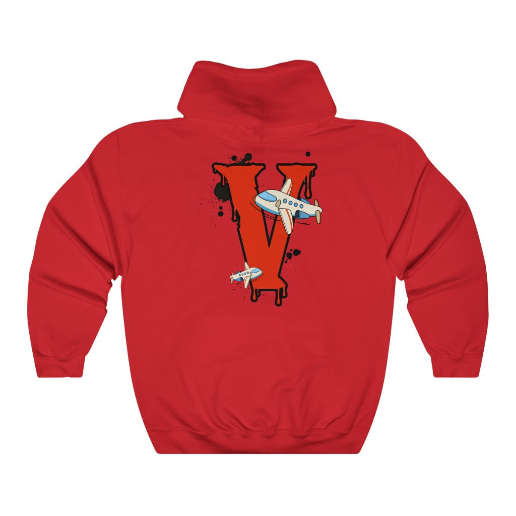 Vanish | Iconic V Pullover Hoodie – Screen-Printed Front and Back
