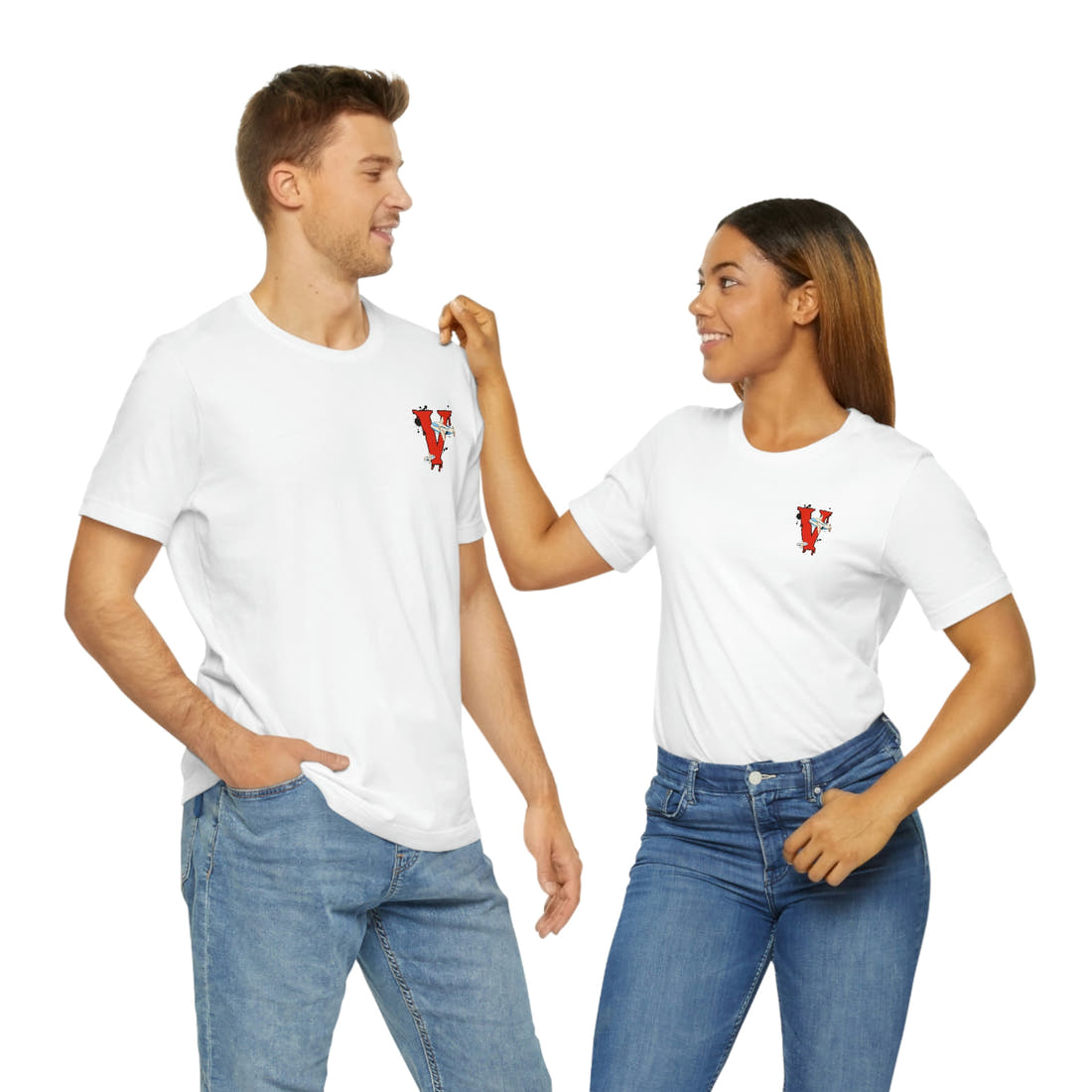 Vanish | Iconic V Logo Tee – Screen-Printed Front & Back