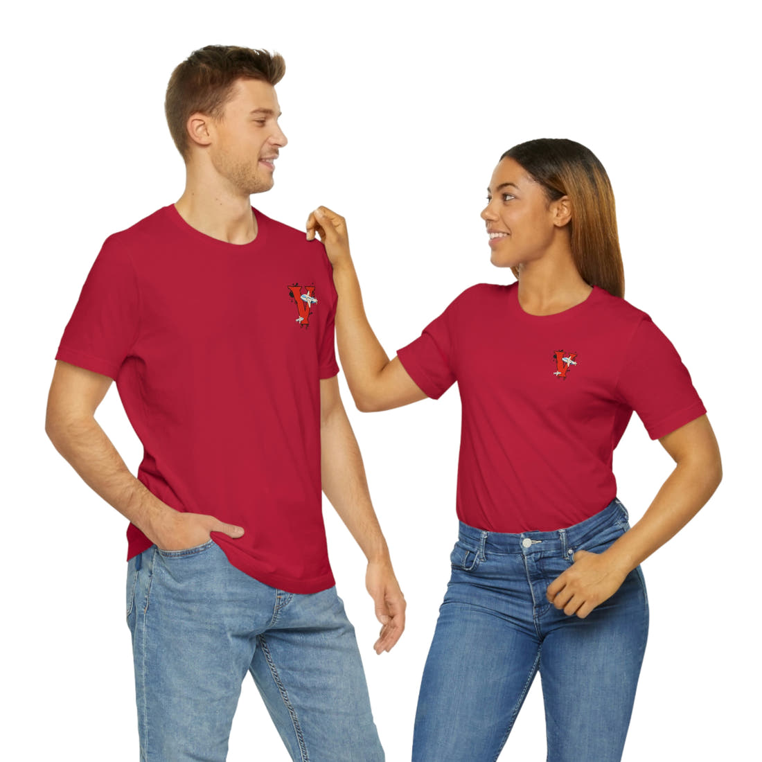 Vanish | Iconic V Logo Tee – Screen-Printed Front & Back