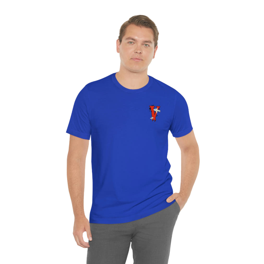 Vanish | Iconic V Logo Tee – Screen-Printed Front & Back