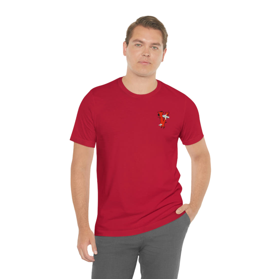 Vanish | Iconic V Logo Tee – Screen-Printed Front & Back