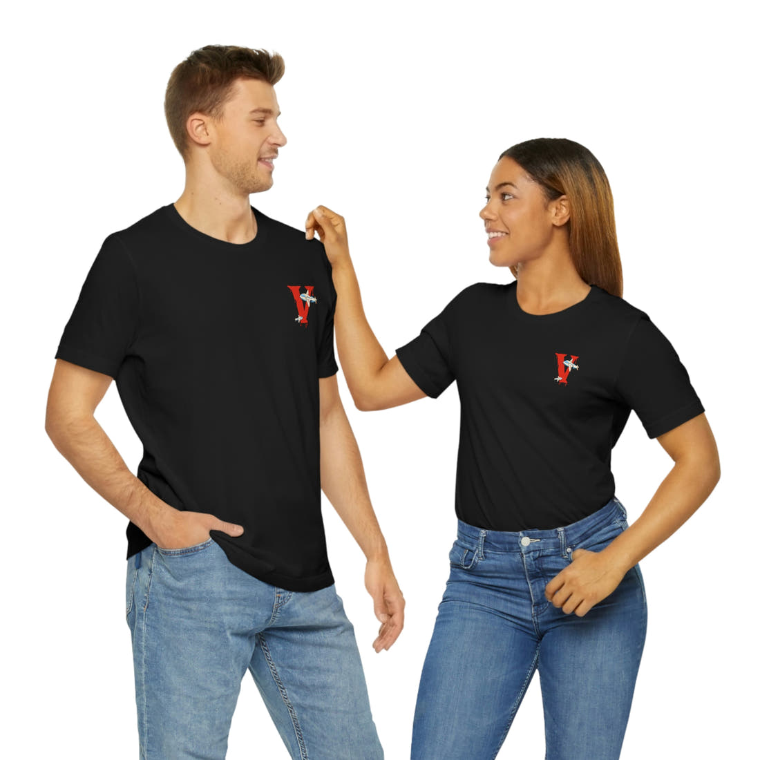 Vanish | Iconic V Logo Tee – Screen-Printed Front & Back