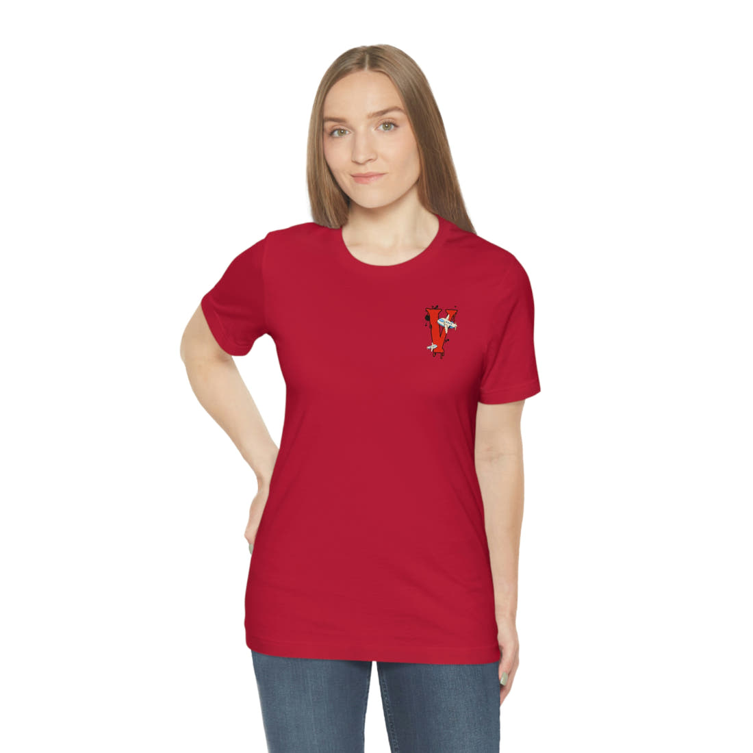 Vanish | Iconic V Logo Tee – Screen-Printed Front & Back